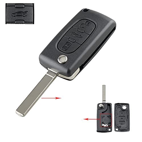 Chaveiro para Peugeot 207, 308, 407, 607, 807 topone1 - Segurança e proteção para veículos - peugeot, 207, 308, 407, 607, 807, chaveiro, abs