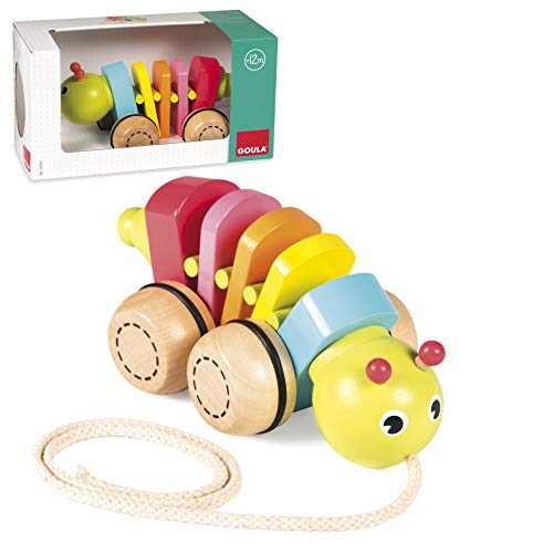 Brinquedo de Tracção DISFRAZZES Arrastre com Gusano Goula - Brinquedos de empurrar e puxar - tracção, gusano, jogo