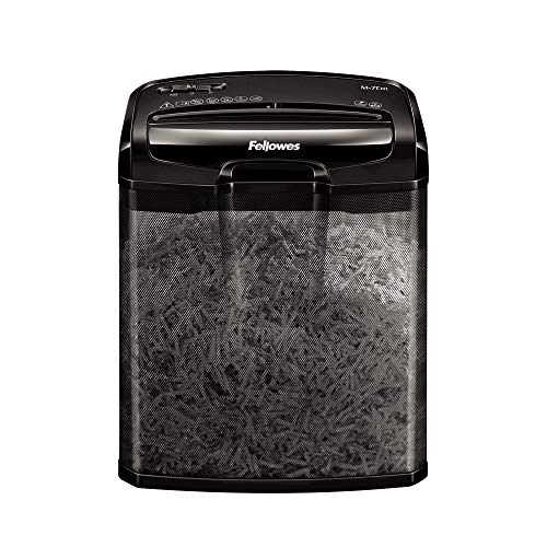 Destruidora FELLOWES M-7CM (6 Folhas - Capacidade: 20 L) Fellowes - Destruidoras de papel - 20 l, 7 folhas, manual, preto