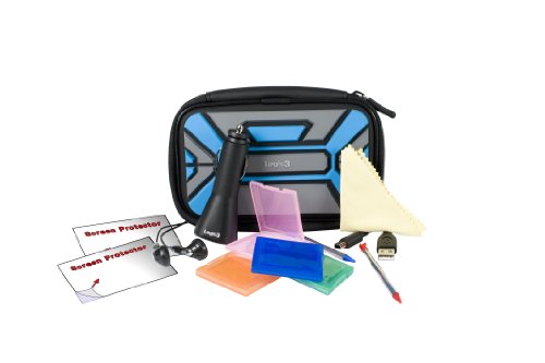 Capa Nintendo 3DS LOGIC3 3DS Pro Pack Azul e Cinzento Logic3 - Software de jogos de vídeo - proteção, design de ecrã, design de botão, forro suave
