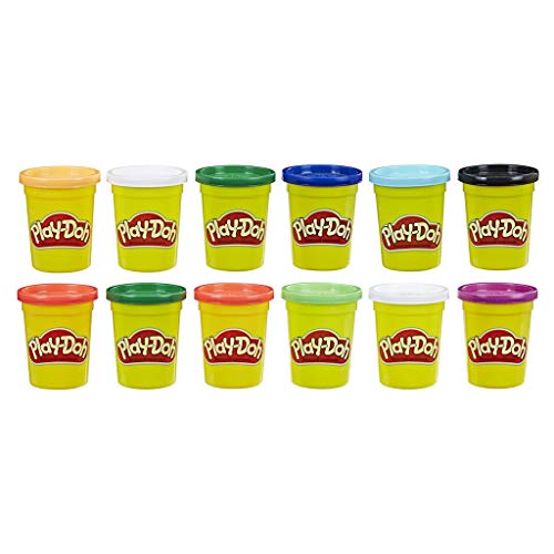 Conjunto de 12 Bolhas de Plástica Play-Doh Winter PLAY-DOH - Massa de modelar e putty - conjunto, bolhas, plástico, play-doh, winter