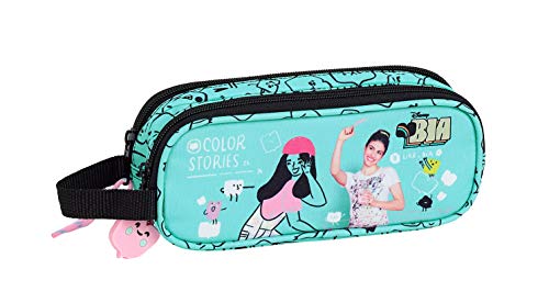 Mochila Infantil SAFTA BIA (Azul - 40 x 28 x 15 cm) safta - Organizadores de mesa - compartimento duplo, tecido rígido, bolso exterior, 40 x 28 x 15 cm