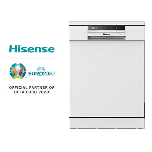 Máquina de Lavar Loiça HISENSE HS60240W (13 Conjuntos - 60 cm - Branco) Hisense - Máquinas de lavar louça - 13 conjuntos, 60 cm, branco