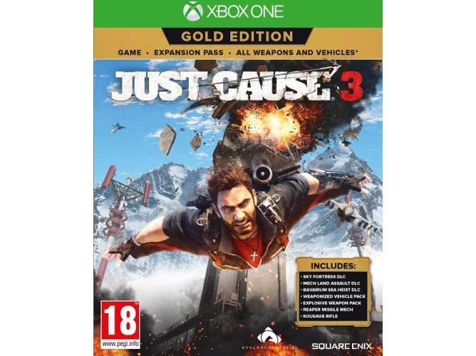 Jogo Xbox One Just Cause 3 (En Español) (M18) Square Enix - Software de jogos de vídeo - xbox one, just cause 3, m18, medici