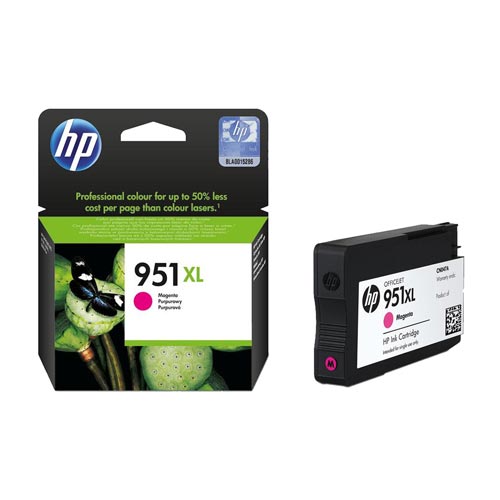 Tinteiro HP Original 951XL Magenta e Ciano (CN047AE) HP - Cartuchos de toner e jato de tinta - magenta, ciano, hp original, 951XL, 17 ml