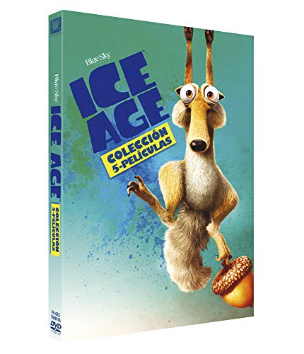 DVD Ice Age 1-5 (Edição em Espanhol) (4K Ultra HD + Blu-ray) FOX - Dvds e vídeos - dvd, ice age, edição em espanhol, 4k ultra hd, blu-ray
