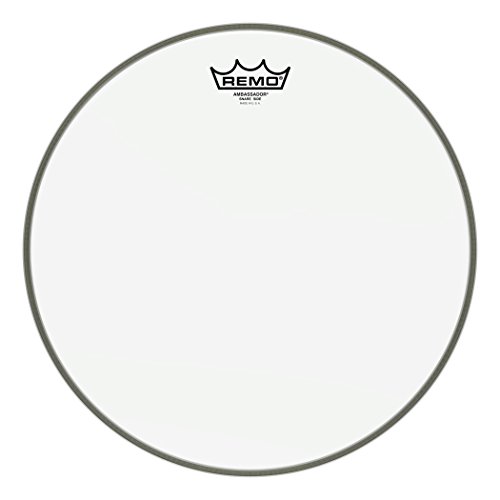 Pasta Remo Ambassador Transparente Resonante Caixa de 14 Polegadas Remo - Peles de tambor - pasta remo, transparente, resonante, caixa 14 polegadas