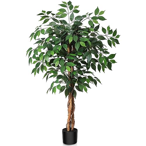 Planta Artificial SOGUYI Árvore De Ficus (Verde - 120 cm) SOGUYI - Casa e jardim - ficus, 120 cm, pvc, verde