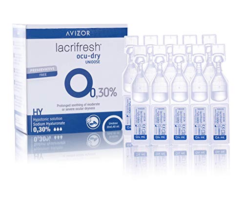 Lacrifresh Ocudry 0.3% 20 Ampolas AVIZOR Avizor - Colírios e lubrificantes - ocudry, 0.3%, 20 ampolas