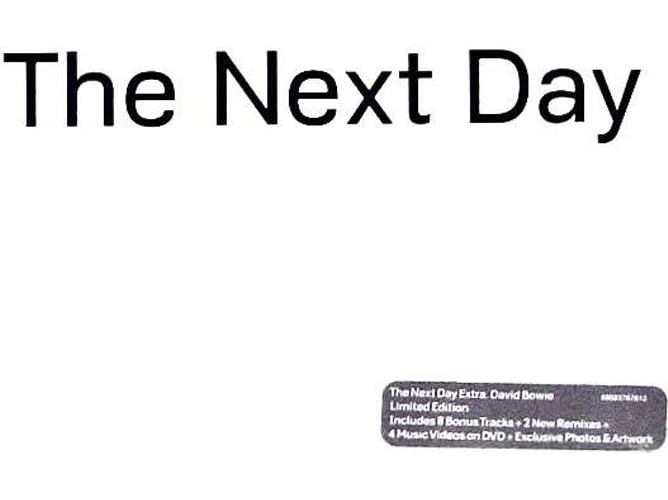 CD DAVID BOWIE - The Next Day Extra (2 CD + DVD) Columbia - Cds de música - david bowie, the next day extra, 2 CD, dvd