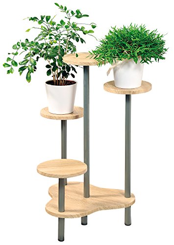 Suporte para Plantas KESPER 17277 (Branco - Aço) Kesper - Suportes para plantas - branco, aço, suporte plantas