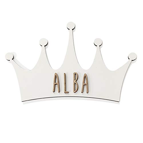 Placa de Parede LOLAPIX Madeira (Branco - 30x10cm) LolaPix - Casa e jardim - madeira, branco, 30x10cm