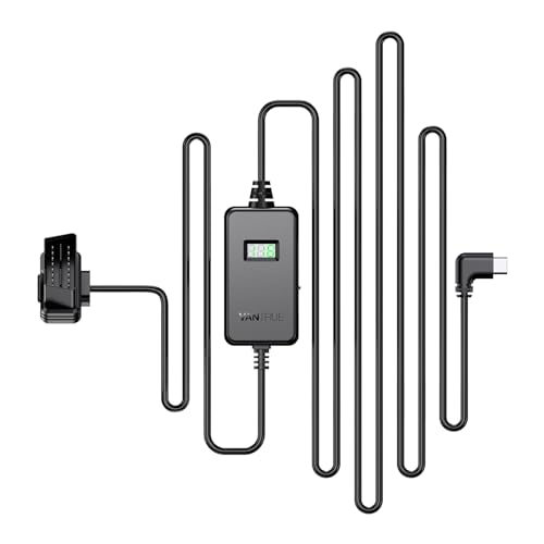 Cabo Usb C Vantrue 3 Níveis Para Todas As Câmaras Vantrue VANTRUE - Segurança e proteção para veículos - usb-c, obd hardwire, 3 níveis, proteção baixa tensão, estacionamento, 23,6 v