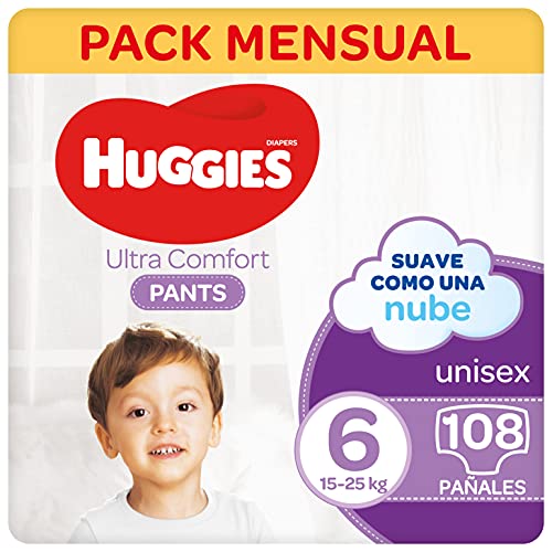 Fraldas Huggies Ultra Comfort Size 6 (15-25Kg) KIMBERLY-CLARK - Roupa interior - ultra comfort, 15-25 kg, conforto, segurança