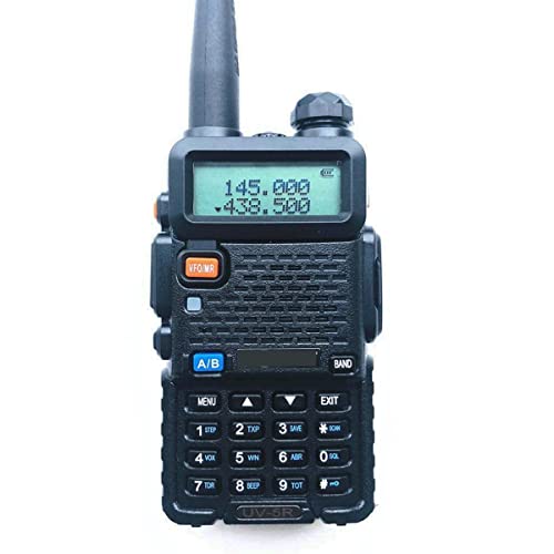 Walkie-Talkie RADTEL UV-5R (16 Canales - Até 8 Km - Até 12 Horas - Preto) radtel - Rádios bidirecionais - 16 canais, 8 km, 12 horas, dupla banda, 500 mW