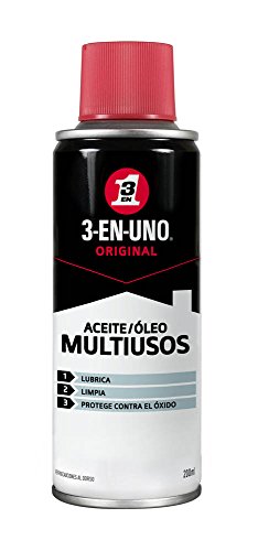 Óleo de Cuidado Multiuso 3 em 1 200 Ml 3 EN UNO - Lubrificantes - multiuso, 200 ml, limpeza, manutenção