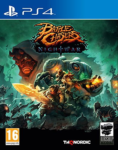 Jogo PS4 Battle Chasers Nightwar (M18 - RPG) THQ - Software de jogos de vídeo - ps4, rpg, aventura, combate tátil