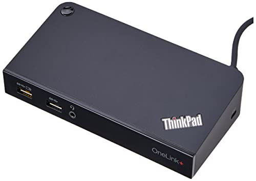 Suporte LENOVO ThinkPad OneLink+ em Preto Lenovo - Estações de acoplamento para laptops - usb 3.0, Type-A, 2 portas USB, ethernet lan