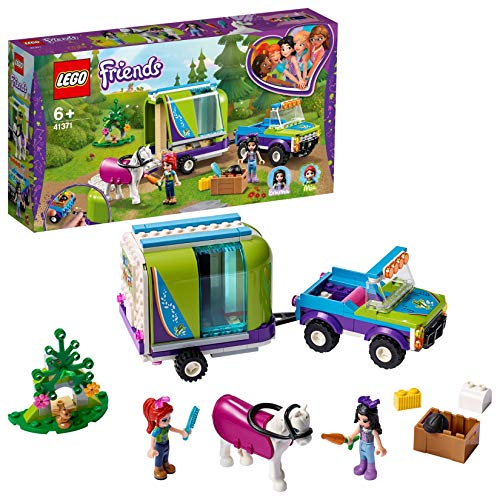 LEGO Friends - O Remolque de Cavalos de Mia (Idade Mínima: 6) LEGO - Blocos de encaixe - lego friends, remolque de cavalos, mia, idade mínima 6