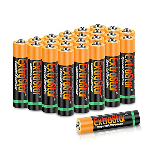 Pilhas Recarregáveis EXTRA STAR AA R6 (24 unidades) EXTRASTAR - Baterias - recarregáveis, aa, 24 unidades