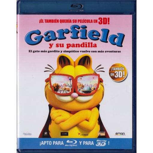 Blu-Ray Garfield And His Amazing Pup (Edição em Espanhol) DVD - Dvds e vídeos - blu-ray, garfield, aventura galáctica, supervillana vetvix