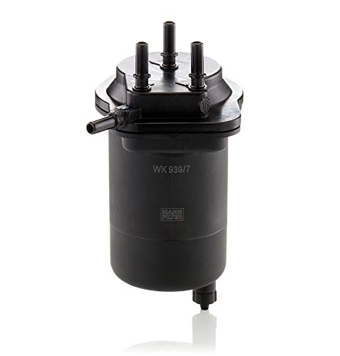 Filtro de Combustível MANN-WK939/7 (Recondicionado Como Novo) MANN FILTER - Sistemas de combustível de veículos automotores - filtro de combustível, recondicionado como novo, 95% partículas > 10 micrometres, motores diesel, motores gasógeno