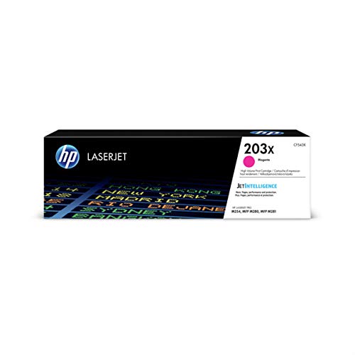 Tóner HP LaserJet Original 203X - Magenta - CF543X HP - Cartuchos de toner e jato de tinta - laser, magenta, hp laserjet pro