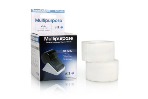 Etiquetas Térmicas SEIKO Slp-Mrl Branco (28 x 51 mm) Seiko Instruments - Papel de impressora e copiadora - polietileno, 28x51mm, preto sobre branco