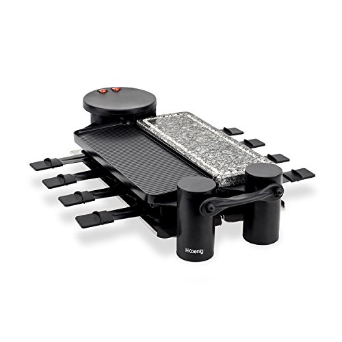 Barbecue Eléctrico H.KOENIG RP360 (2000 W) H.Koenig - Aquecedores de pratos e travessas - 2000 W, preto, elétrico