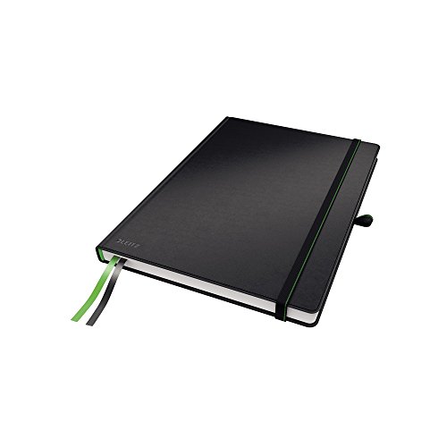 Caderno LEITZ 44720095 (A4 - Preto - Quadriculado) Leitz - Cadernos e bloco de notas - a4, quadriculado, preto