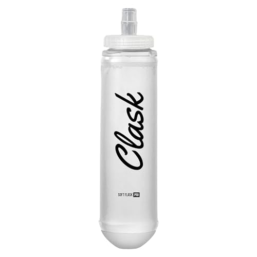 Garrafa para Bebidas CLASK Soft Flask 500 ml Transparente Clask - Garrafas de engarrafamento - 500 ml, plástico, transparente