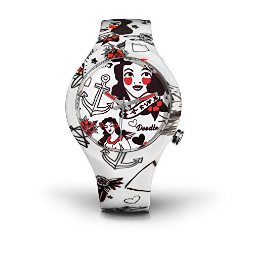Smartwatch Bluetooth DOODLE WATCH DOTA003 Tattoo Mood (Bluetooth - 3.6 x 4.2 cm) Doodle - Relógios - bluetooth, doodle watch, tattoo mood, 3.6 x 4.2 cm