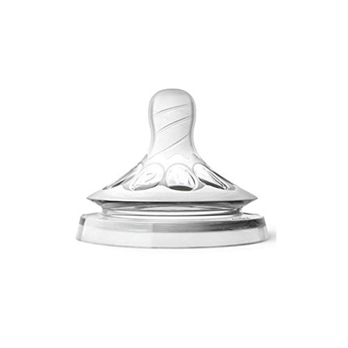 Tetina PHILIPS AVENT Nature Flow (0.5 a 3 meses) PHILIPS AVENT - Bicos e forros para mamadeiras de bebê - nature, flow, 0.5-3 meses