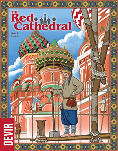 Jogo de Tabuleiro DEVIR The Red Cathedral (Idade Mínima Recomendada: 8 anos) Devir - Jogos de tabuleiro - jogo de tabuleiro, 8 anos, construção, catedral