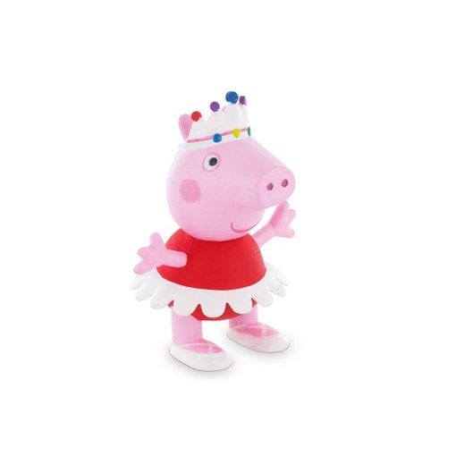 Figura de Brincar BULLYLAND Peppa Pig Dance COMANSI - Bonecos de ação e brinquedo - plástico macio, personagem, peppa pig, coleção