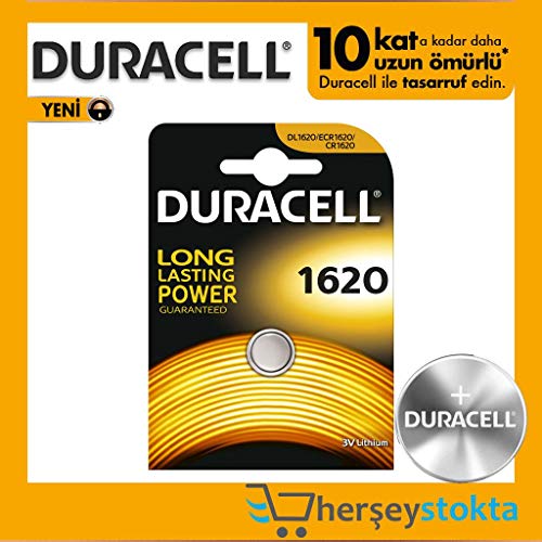 Pilhas Não Recarregáveis DURACELL Cr1620 Duracell - Baterias - não recarregáveis, CR1620
