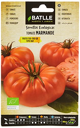 Sementes de Tomate Raf BATLLE (1.5 g) (Tomates) Semillas Batlle - Lâmpadas de plantas e flores - tomate, 1.5g