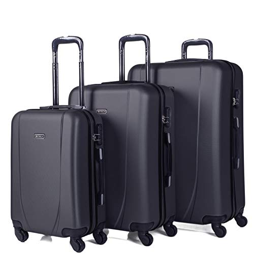 Conjunto de Malas ITACA Rígida com Cadeado (3 Peças - Abs - 50/60/70 cm) ITACA - Malas - rígida, cadeado, 3 peças, abs