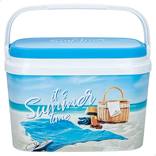Geleira Eléctrica CECOTEC Active Summer Beach (6 L - 40 W) AKTIVE - Porta-alimentos e bebidas - 6 L, 40 W, plástico, azul