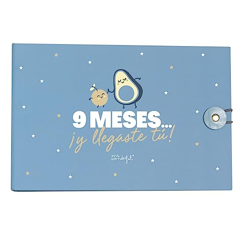 Álbum de Fotografias MR. WONDERFUL 9 meses mr.wonderful comunication,s.l. - Molduras, bastidores e esticadores - gravidez, 9 meses, fotografias, autocolantes