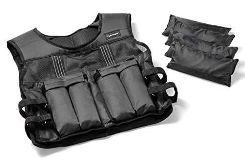 Colete para Homem TUNTURI Weighted Vest Preto para Fitness (XL) Tunturi - Vestuário ponderado - fitness, peso adicionado, preto, XL