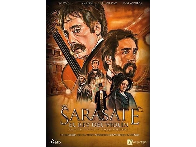 Blu-Ray El Rey Del Violín (Edição em Espanhol) CAMEO - Dvds e vídeos - blu-ray, violin, pablo sarasate, músico, investigação