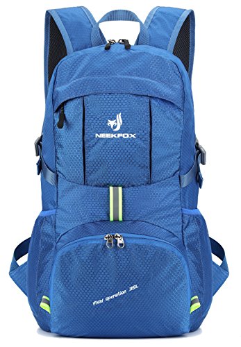 Mochila NEEKFOX Compacta (35L - Azul) NEEKFOX - Acessórios de computador - 35L, azul, 13 polegadas, compartimentos, nylon
