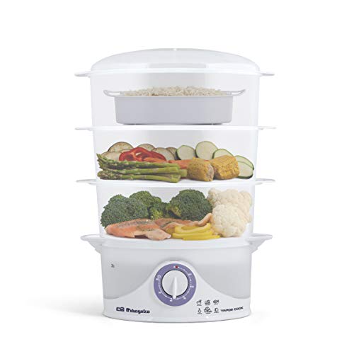 Máquina de Cozinha a Vapor Orbegozo CO 4015 | Aço inoxidável, Branco Orbegozo - Cozedores de alimentos a vapor - aço inoxidável, branco, vapor