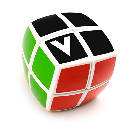 Cubo CUBE V-CUBE Abysse 2x2 Bombed White V-Cube - Quebra-cabeças mecânicos - 2x2, abysse, branco, velocidade alta
