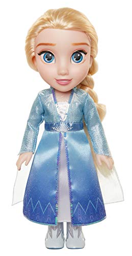 Boneca JAKKS PACIFIC Frozen Elsa (Idade Mínima Recomendada: 3 anos) Frozen 2 - Bonecas - Elsa, frozen, vestido azul, capa branca
