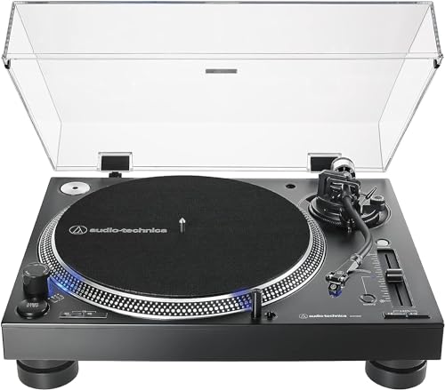 Gira-Discos TECHNICA LP140XPBKEUK (Manual - Velocidade: 33 1/3 - 45) Audio-Technica - Áudio - manual, 33 1/3 rpm, 45 rpm, braço ajustável