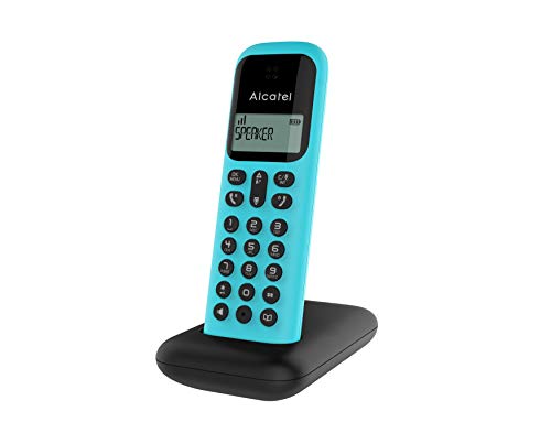 Telefone sem fio ALCATEL D285 Azul, Turquesa ALCATEL - Telefonia - sem fio, azul, turquesa, secretária, dect