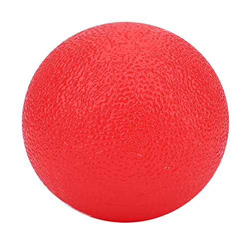 Bola de Massagem para Mão (Vermelho - 3.5 x 4.5 cm) VGEBY - Exercitadores de mão - massajadora, vermelho, 3.5x4.5cm