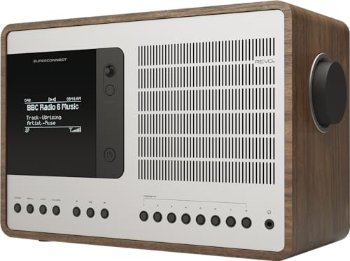 Rádio REVO Superconnect Madeira (Autonomia: 10 h) Revo - Radios - bluetooth, mp3, autonomia 10h, 15w rms
